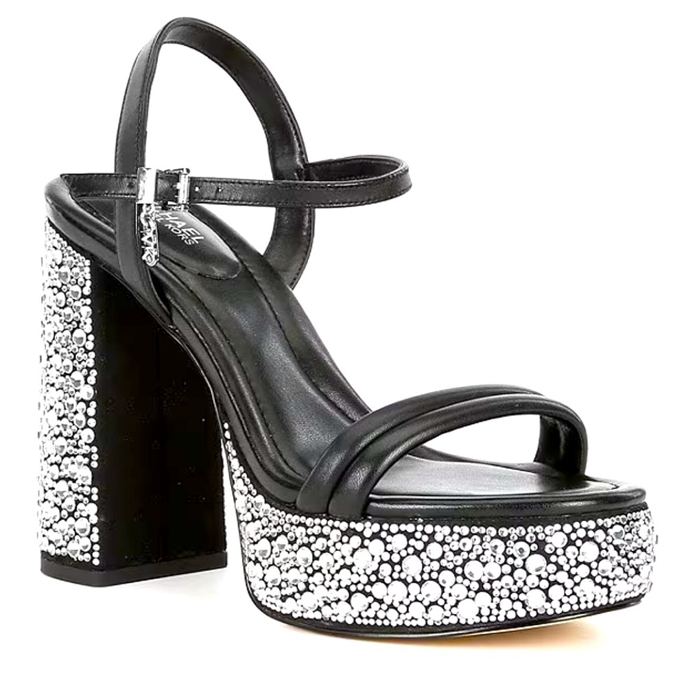 70s GLAM Michael Kors | NEW | Laci Platform Sandal Heel peep toe